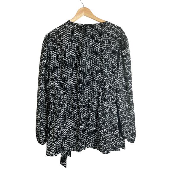 Lane Bryant Black and White Blouse - Picture 2 of 6